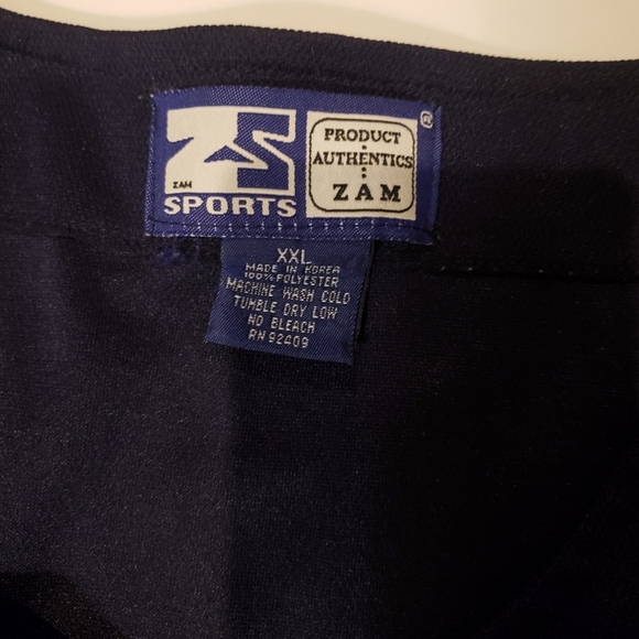 New York Championship 05 Baseball Jersey Zam Mens XXL - Picture 2 of 7